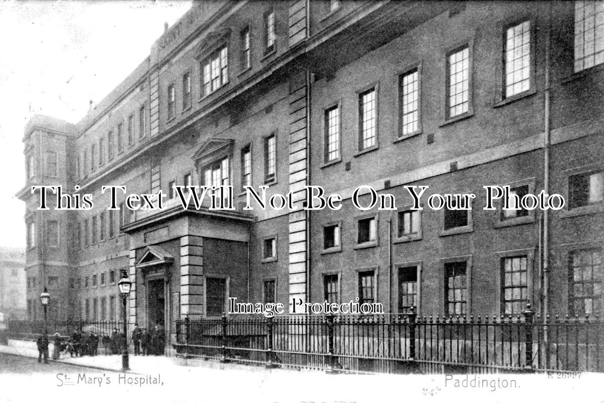 LO 1424 - St Marys Hospital, Paddington, Westminster, London c1905