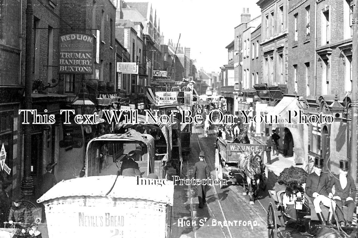 LO 1431 - High Street, Brentford, Hounslow, London c1910