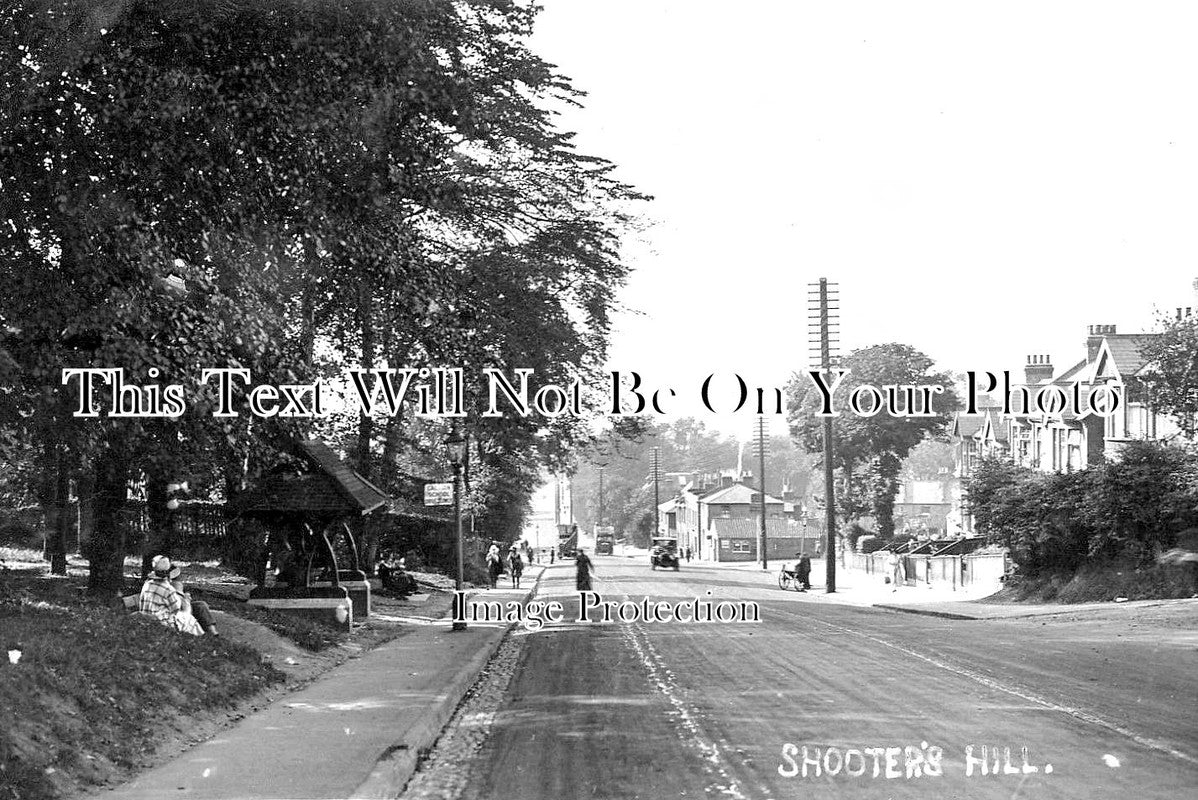 LO 1437 - Shooters Hill, Greenwich, London c1923