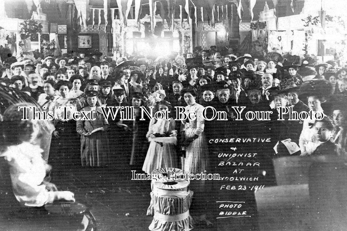 LO 1464 - Conservative & Unionist Bazaar, Woolwich, London 1911
