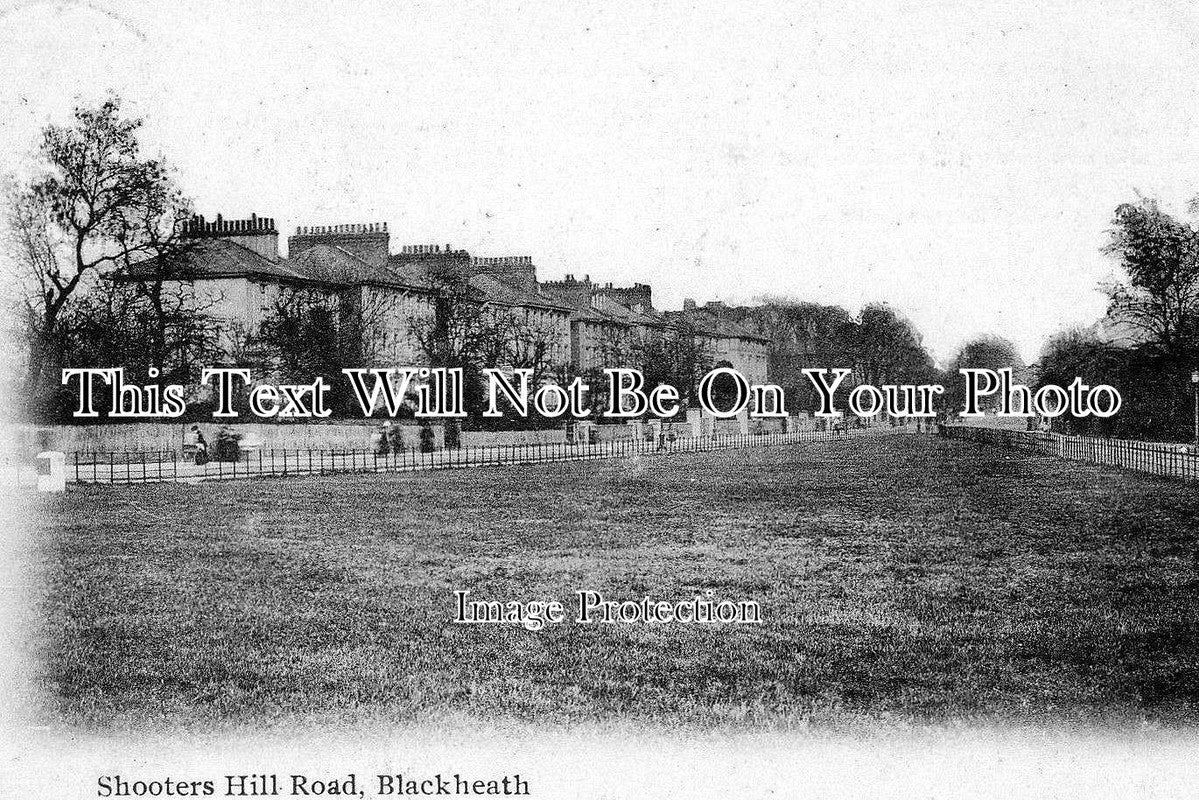 LO 150 - Shooters Hill Road, Blackheath, London c1906