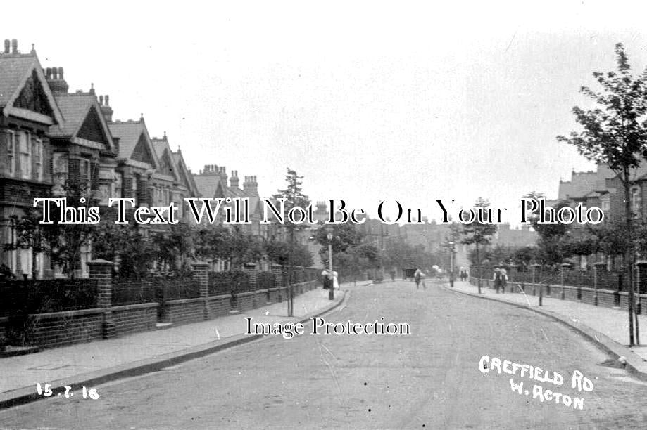 LO 1507 - Creffield Road, West Acton, London c1910