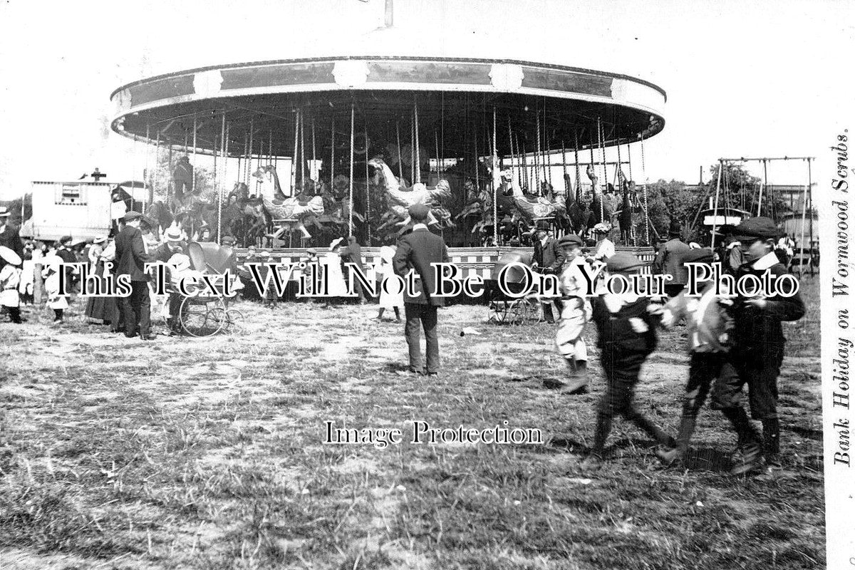 LO 1513 - Wormwood Scrubs Bank Holiday Fun Fair, London