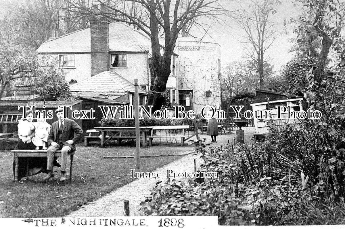 LO 1520 - The Nightingale, Bowes Park, Haringey, London c1898
