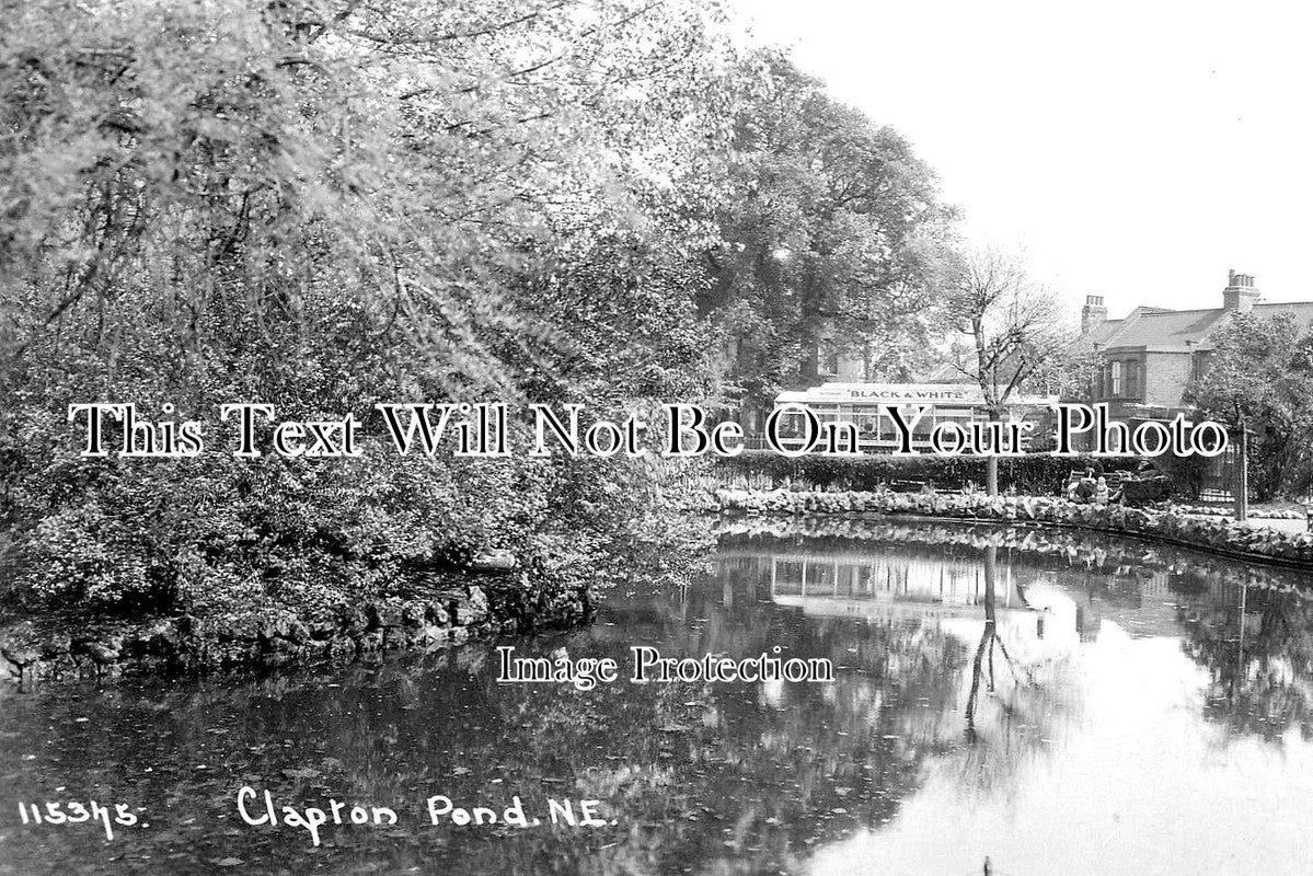 LO 1541 - Clapton Pond, Hackney, London c1927