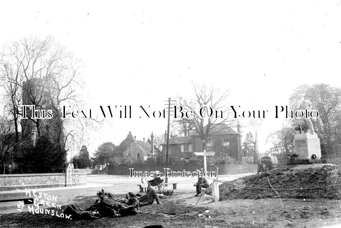 LO 1554 - War Memorial, Heston, Hounslow, London