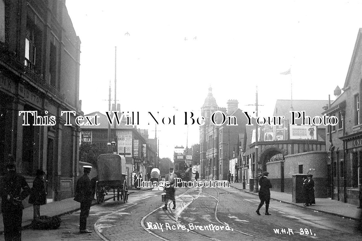 LO 1566 - Half Acre, Brentford, Hounslow, London c1906