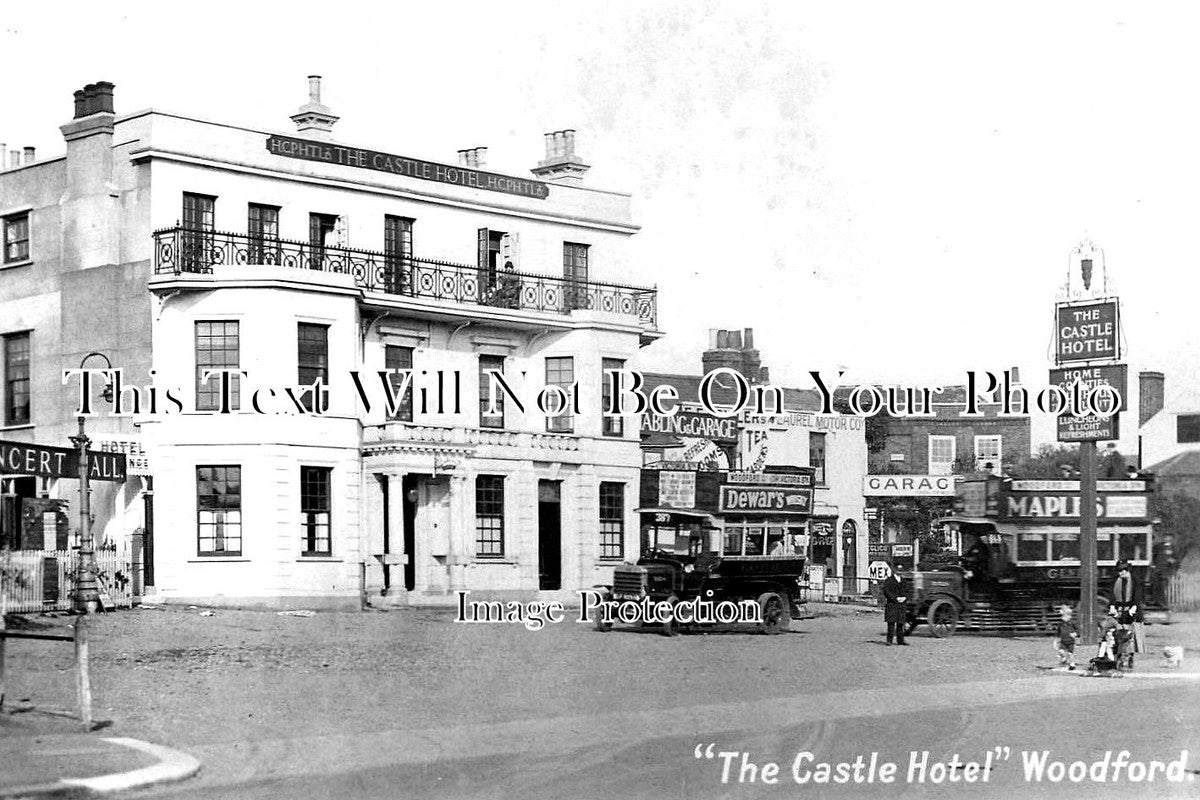 LO 1613 - The Castle Hotel, Woodford, Redbridge, London