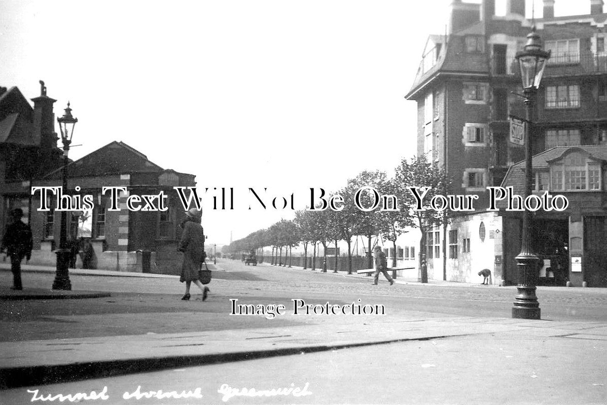 LO 1621 - Tunnel Venue, Greenwich, London c1928