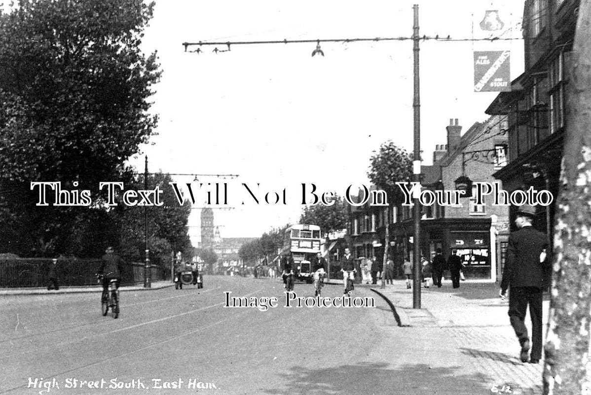 LO 1640 - High Street South, East Ham, Newham, London c1937