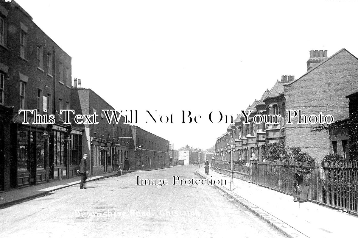 LO 1648 - Devonshire Road, Chiswick, Hounslow, London c1910