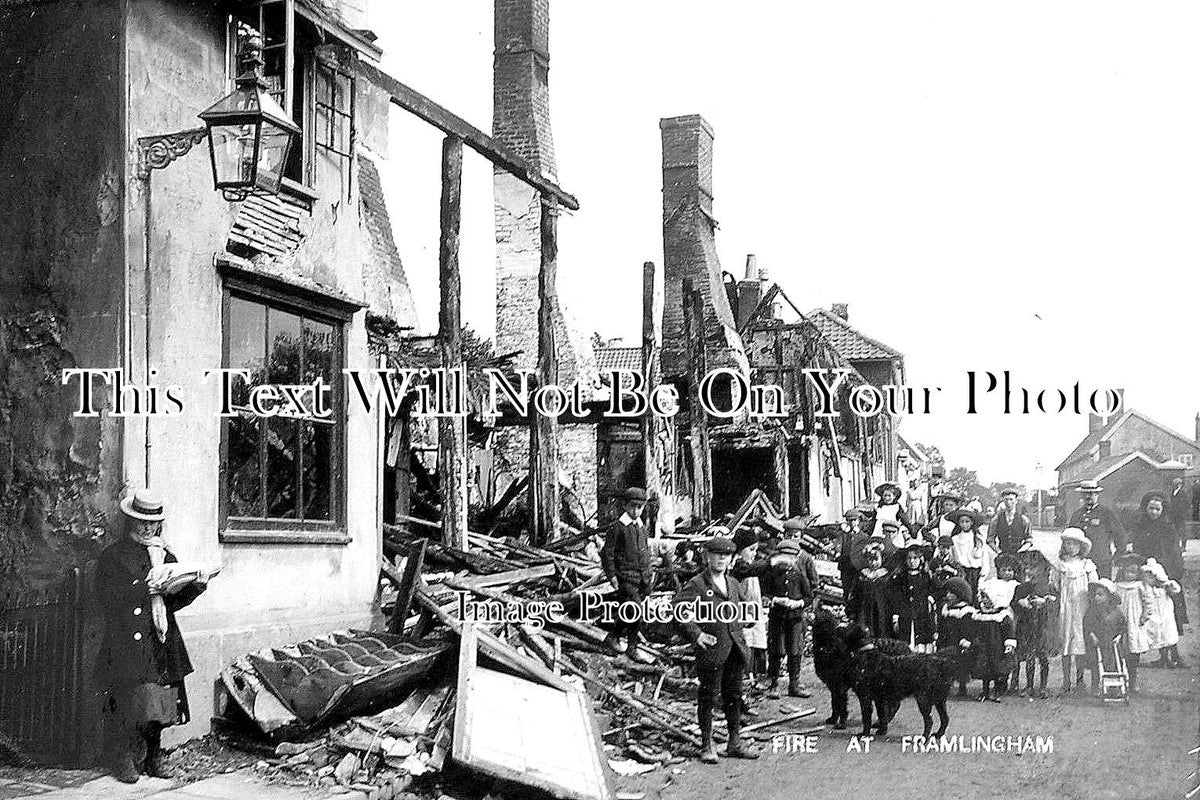 LO 1740 - Framlingham Fire, Suffolk