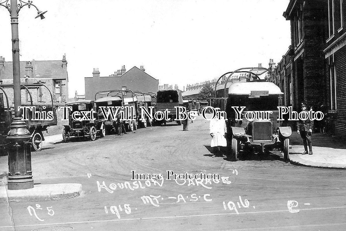 LO 1753 - Hounslow Garage, London c1915