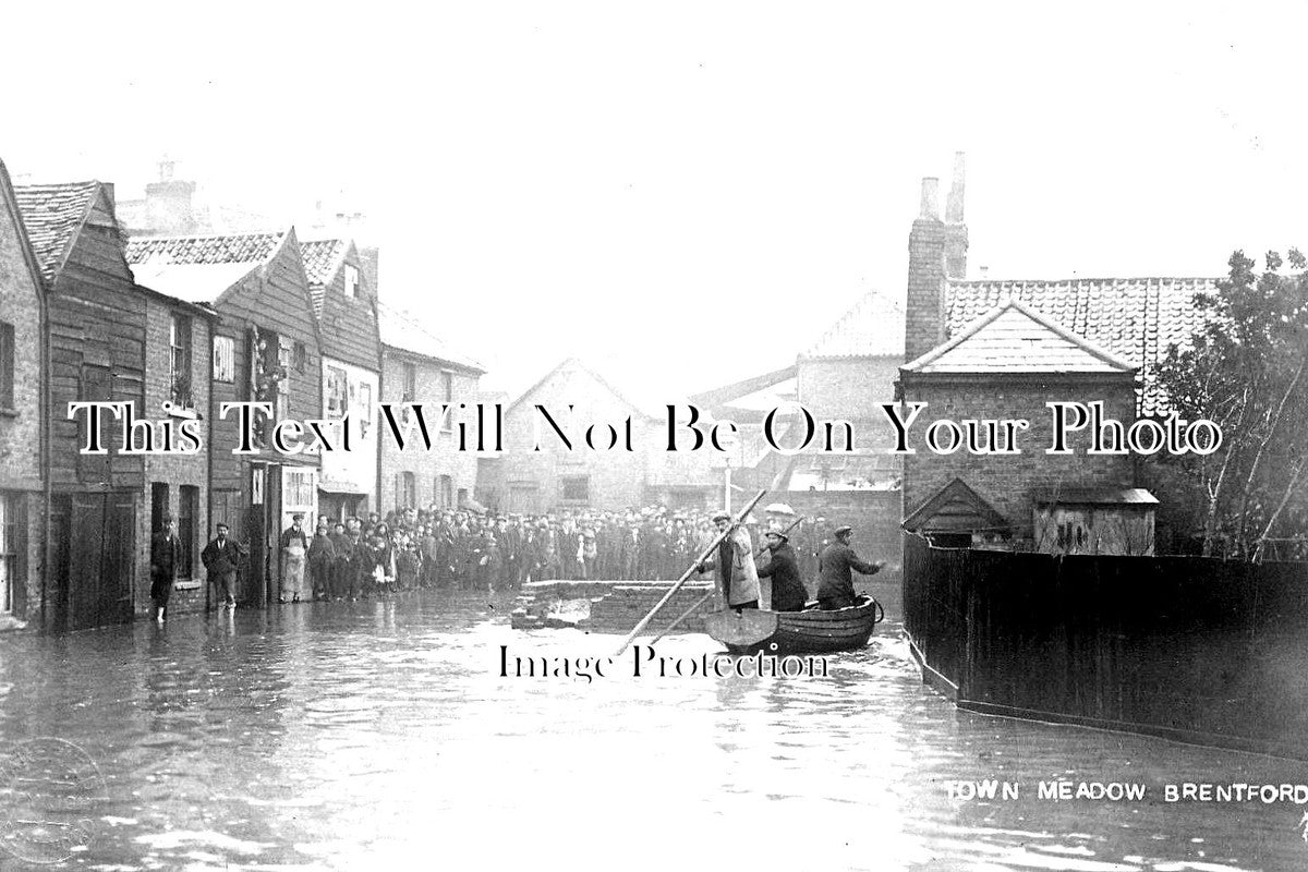 LO 1777 - Town Meadow, Brentford, Hounslow, London c1910