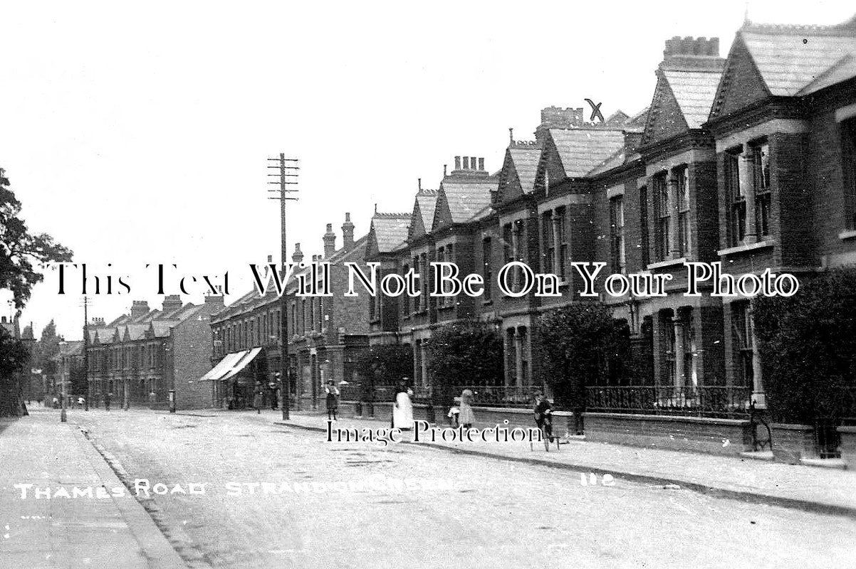 LO 1816 - Thames Road, Strand On Green, Chiswick, Ealing, London c1919