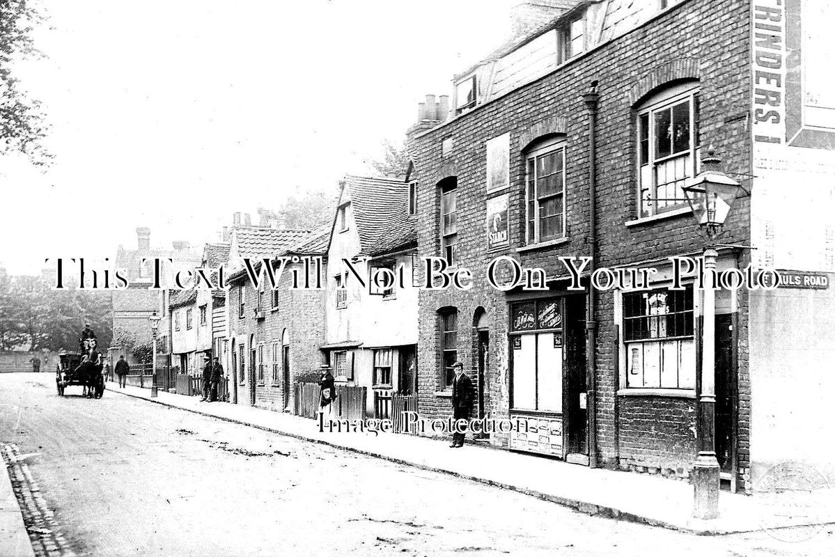 LO 1825 - St Pauls Road Intersection, Brentford, Hounslow, London c1908
