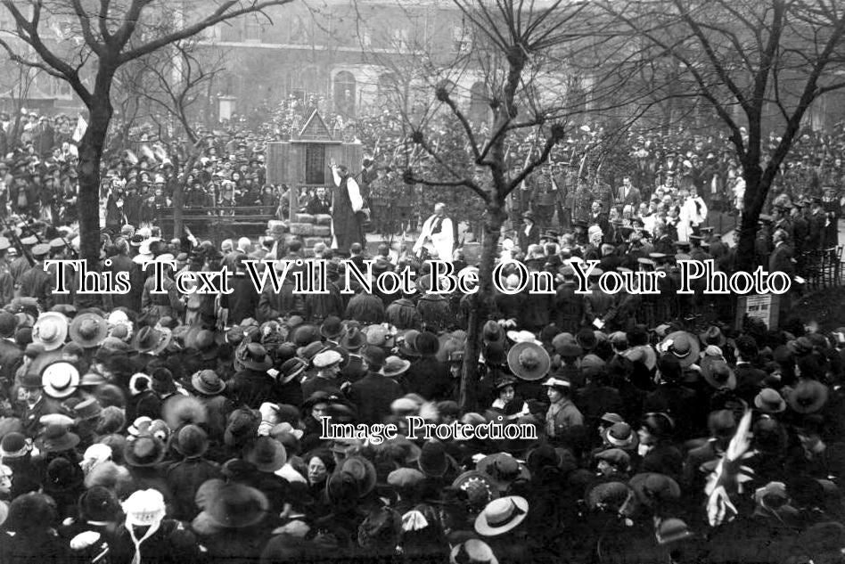 LO 1859 - Barnsbury Roll Of Honour Ceremony, Barnsbury Park, Islington, London 1917
