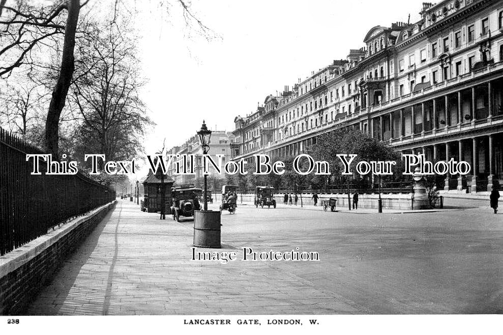 LO 1861 - Lancaster Gate, Bayswater, London c1928