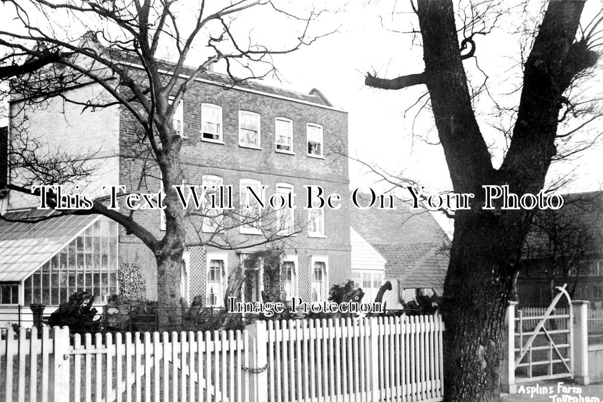 LO 1905 Asplins Farm, Marsh Lane, Tottenham, London c1905 JB Archive