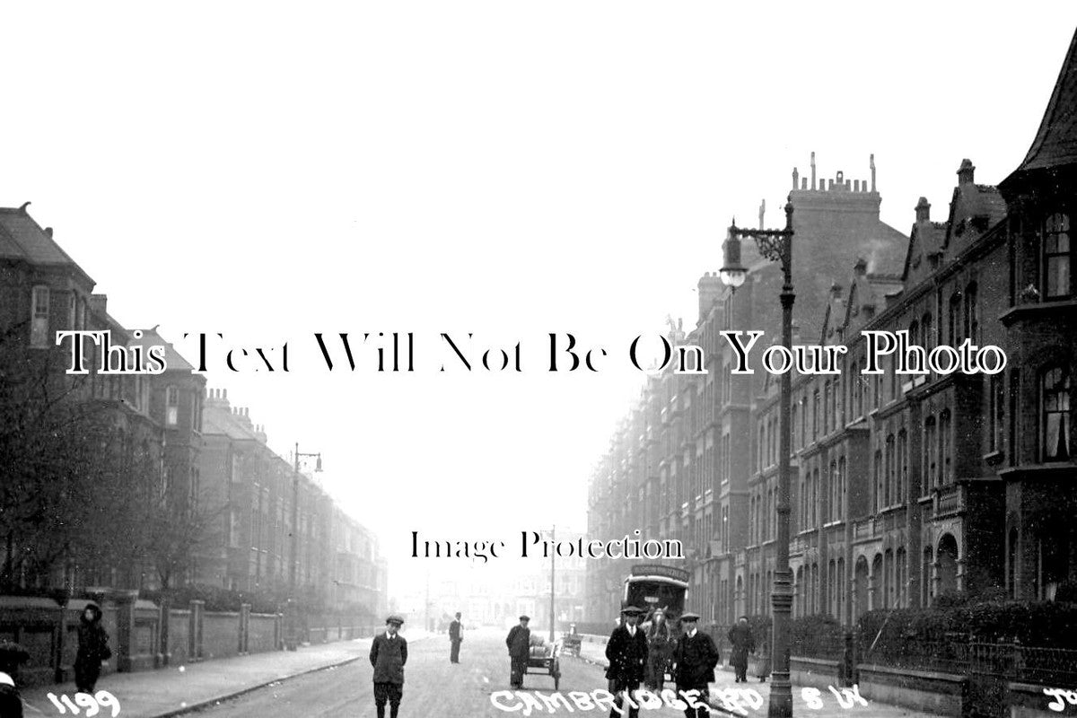 LO 1937 - Cambridge Road, Battersea, Wandsworth, London c1913