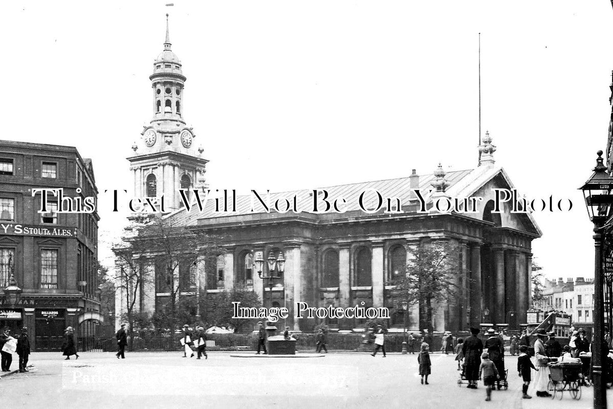 LO 1949 - Parish Church, Greenwich, London c1910