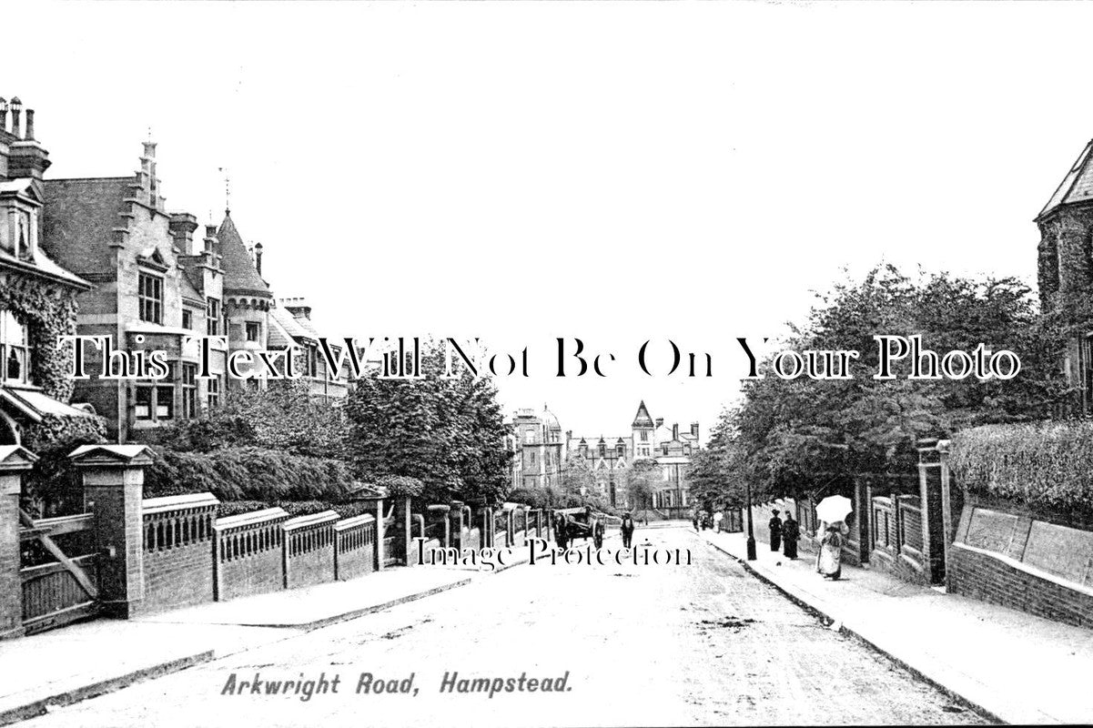 LO 1955 - Arkwright Road, Hampstead, London