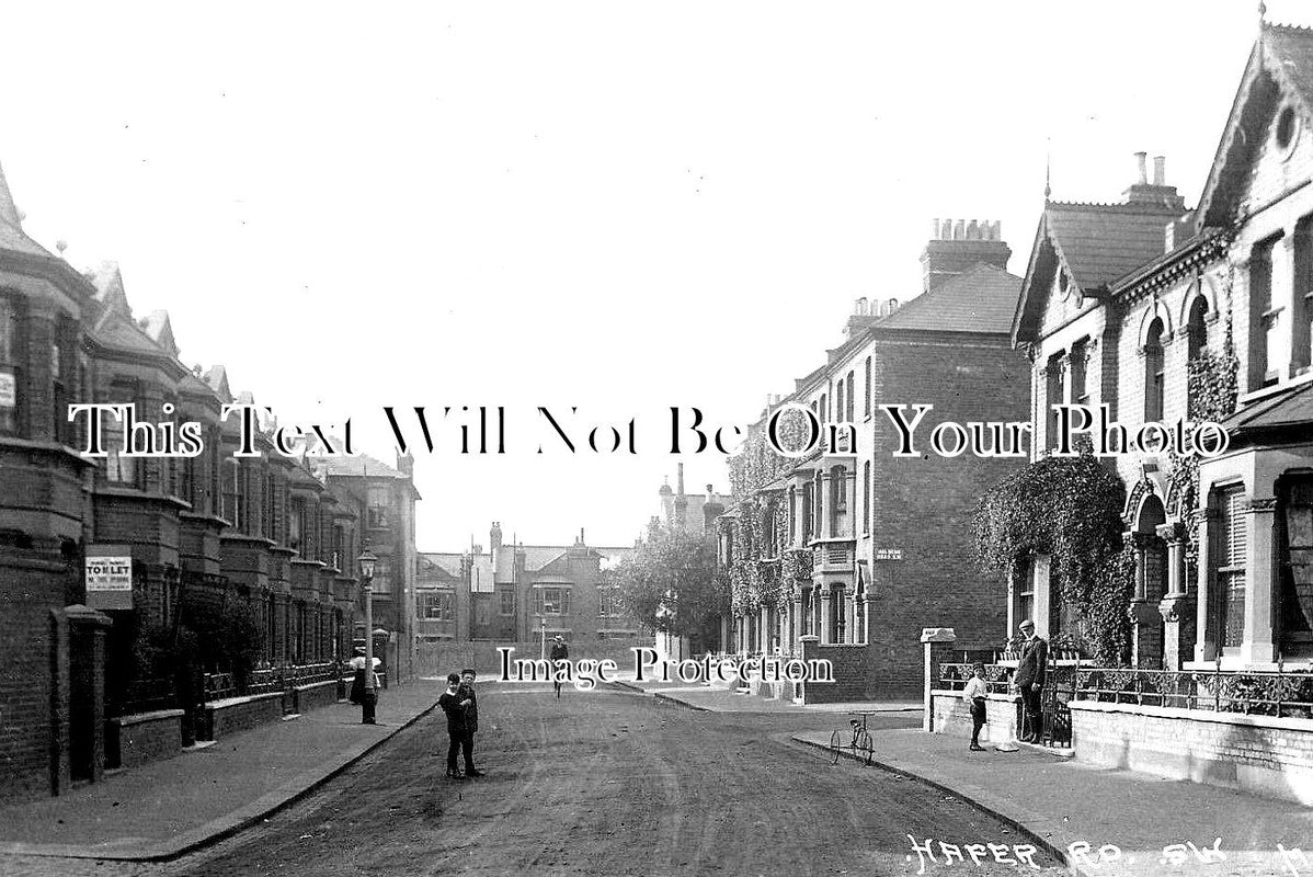 LO 1957 - Hafer Road, Battersea, Wandsworth, London c1907