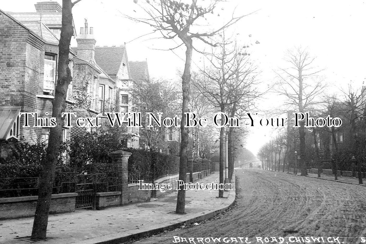 LO 1963 - Barrowgate Road, Chiswick, Hounslow, London c1910