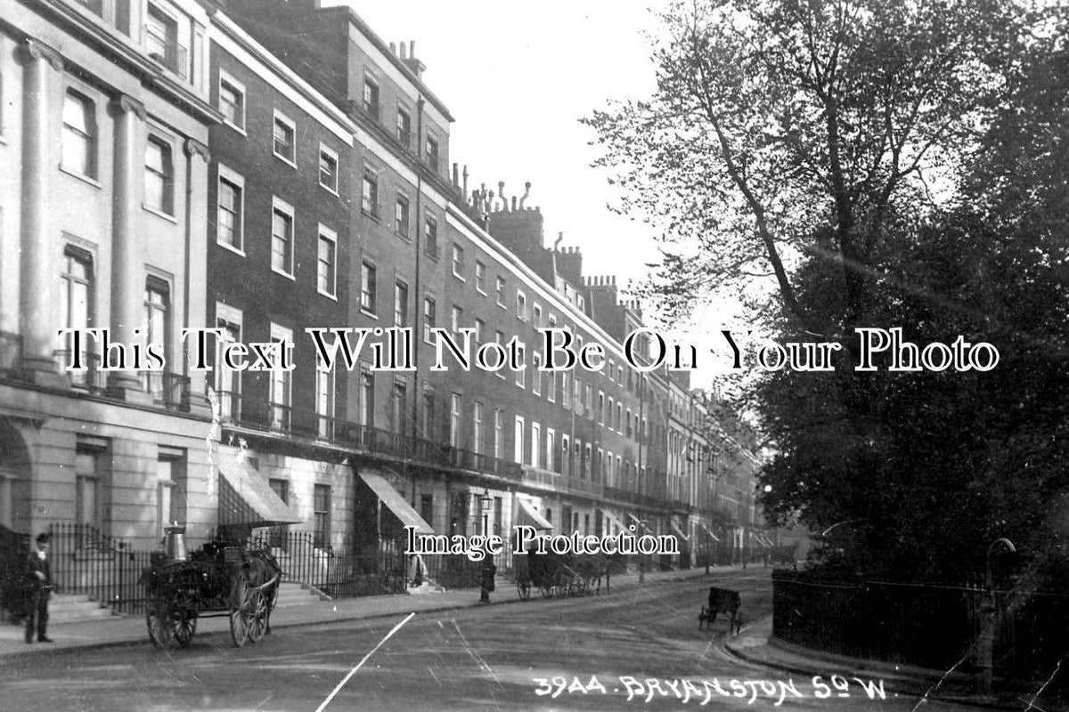 LO 1982 - Bryanston Square, City Of Westminster, London c1912