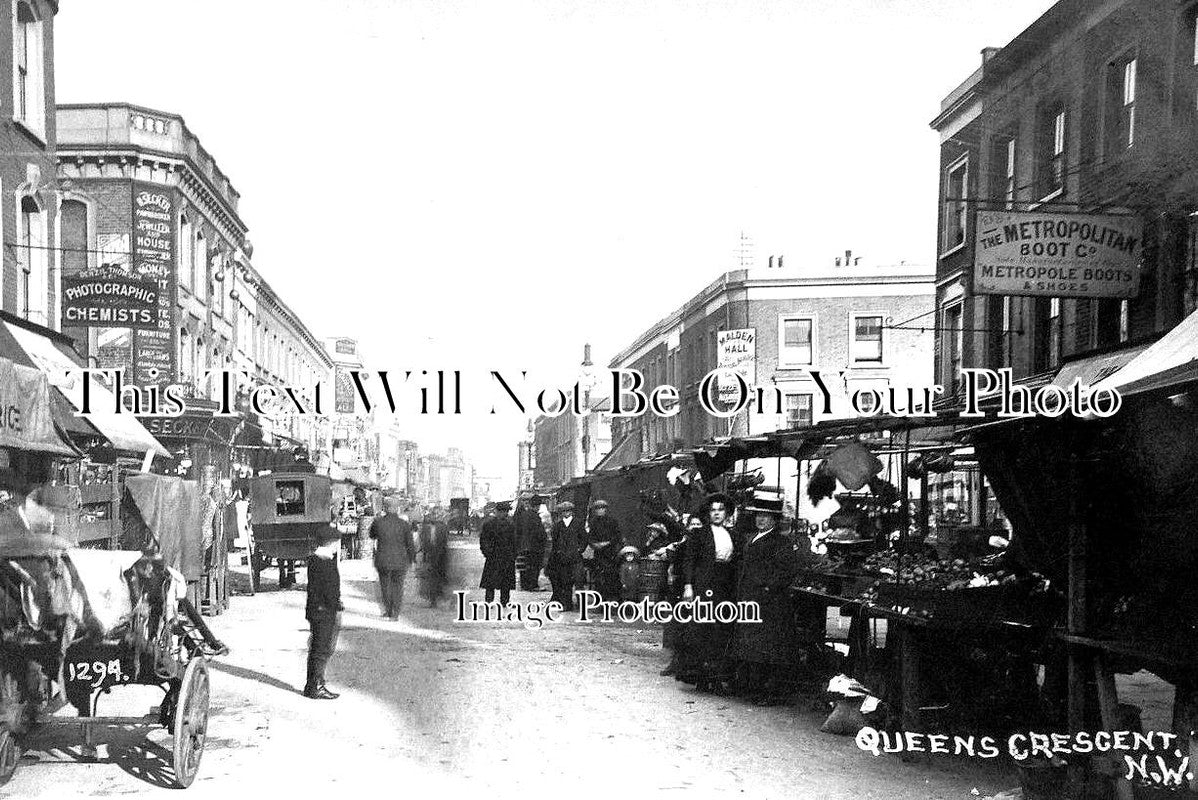 LO 2001 - Queens Crescent Market, Kentish Town, London