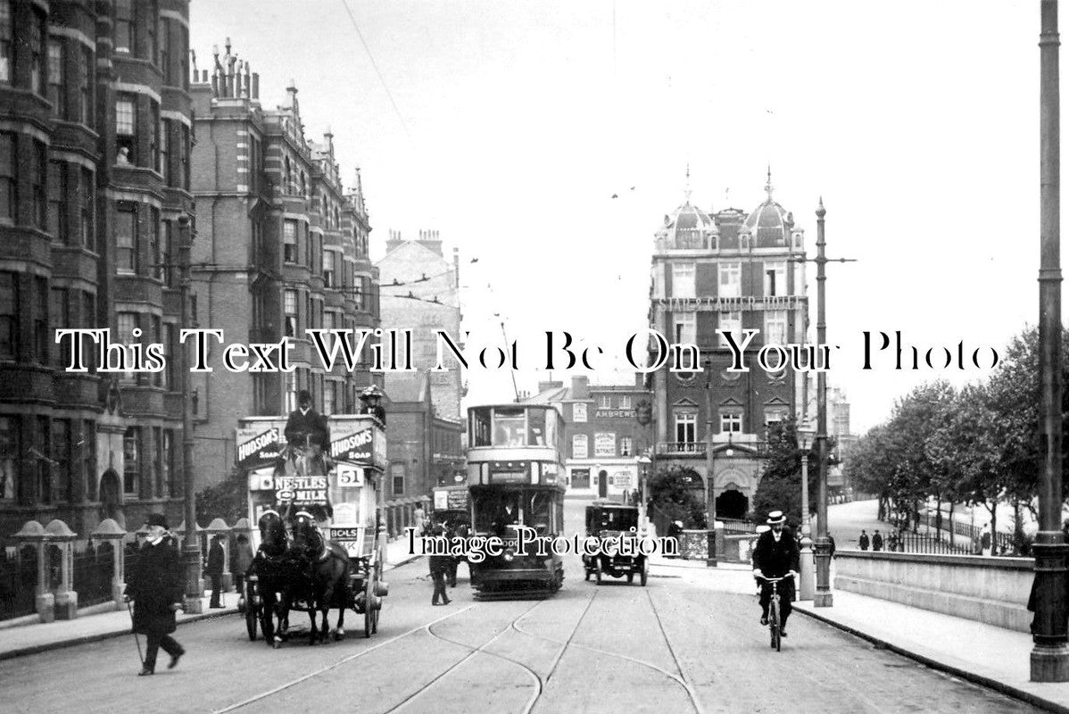 LO 2034 - Lower Richmond Road, Putney, London c1915