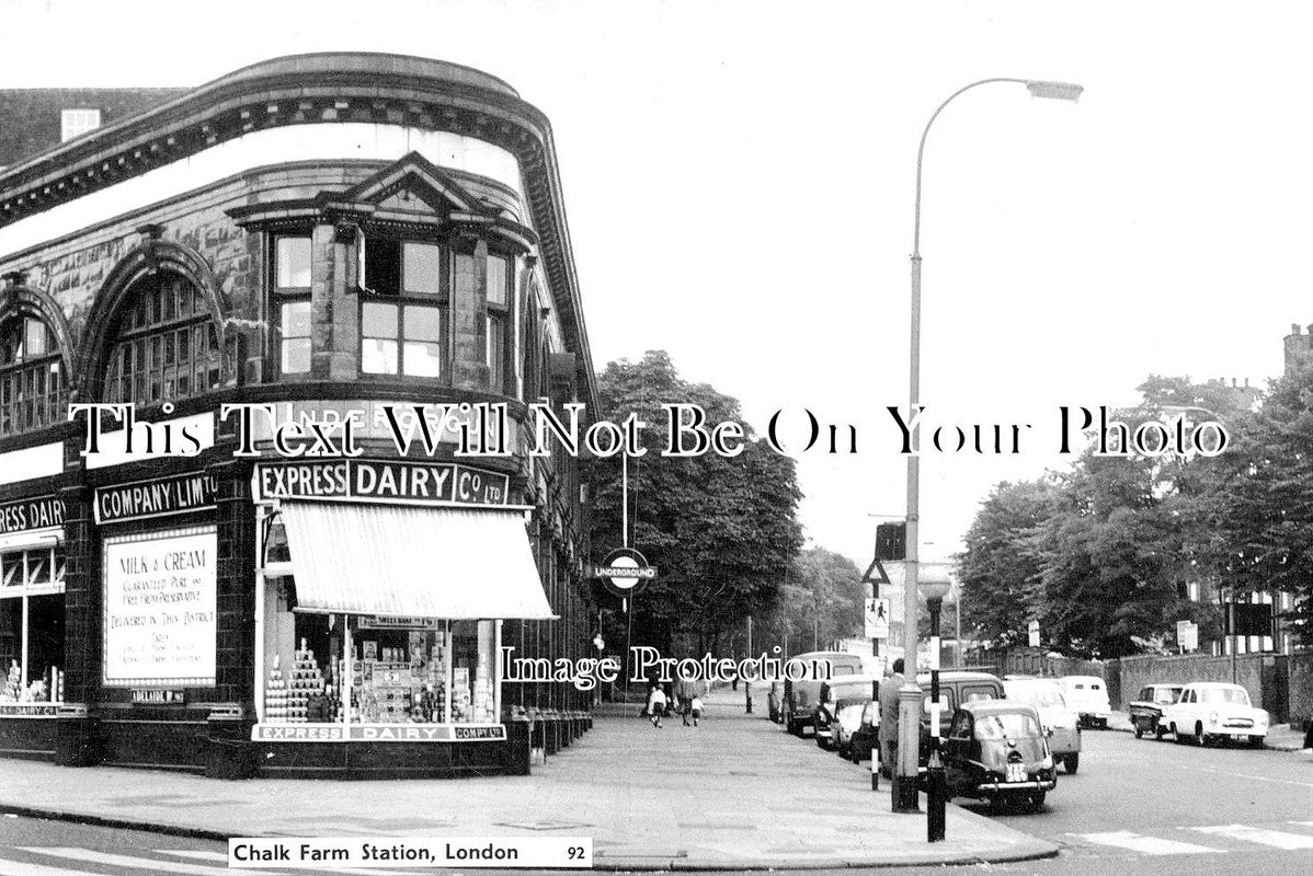 LO 2084 - Chalk Farm Underground Station, Hampstead, London