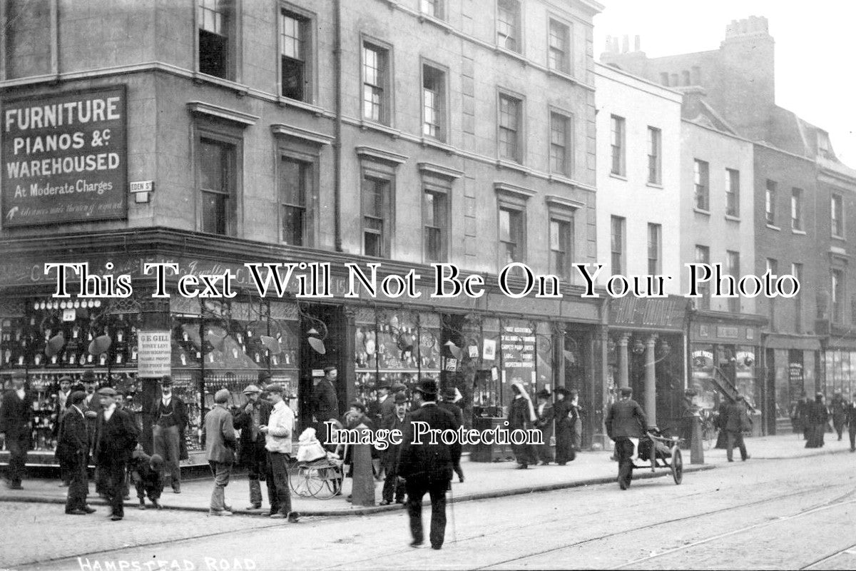 LO 2094 - Hampstead Road At Eden Street, Euston, London