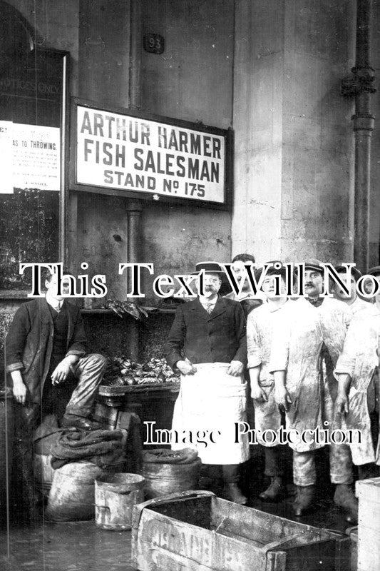 LO 2109 - Arthur Harmer Fish Salesman, Billingsgate Market, London