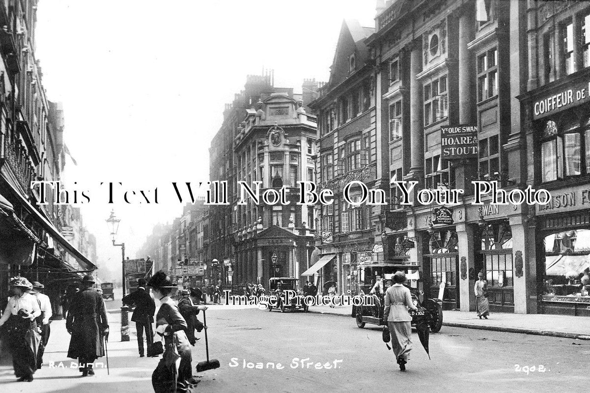 LO 2125 - Sloane Street, Chelsea, London c1919