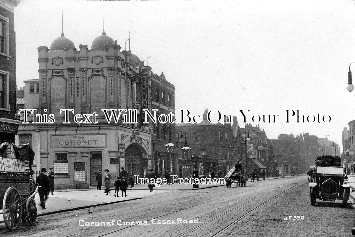 LO 220 - Coronet Cinema, Essex Road, London c1916