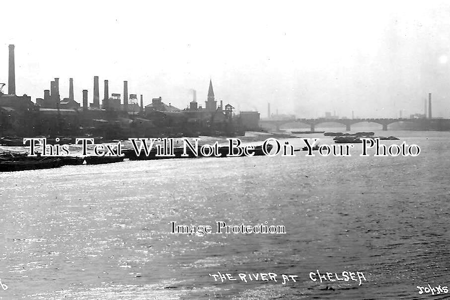 LO 2209 - From River Thames, Battersea, London c1930