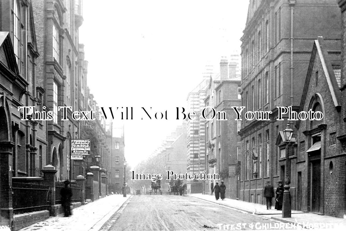 LO 2254 - Tite Street Childrens Hospital, Chelsea, London c1906