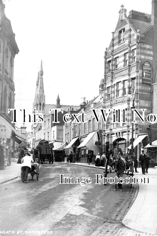 LO 2295 - Heath Street, Hampstead, London