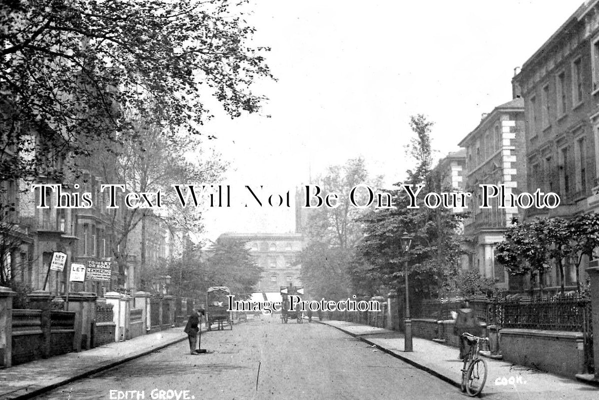 LO 2341 - Edith Grove, Chelsea, London c1908
