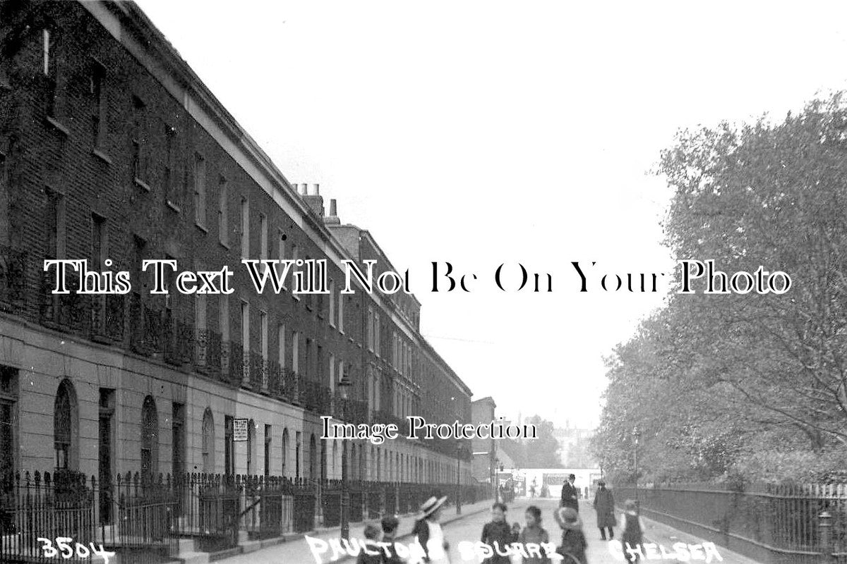 LO 2357 - Paultons Square, Chelsea, London c1910