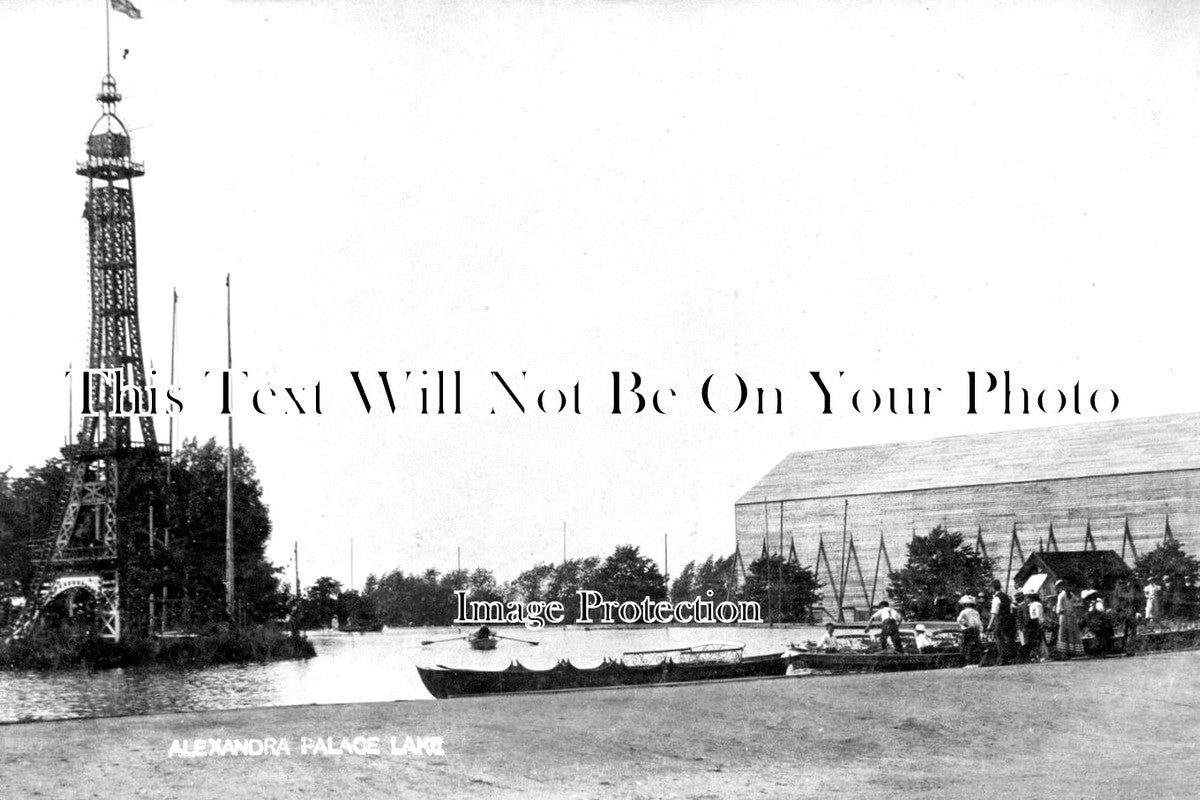 LO 2387 - Alexandra Palace Lake, London