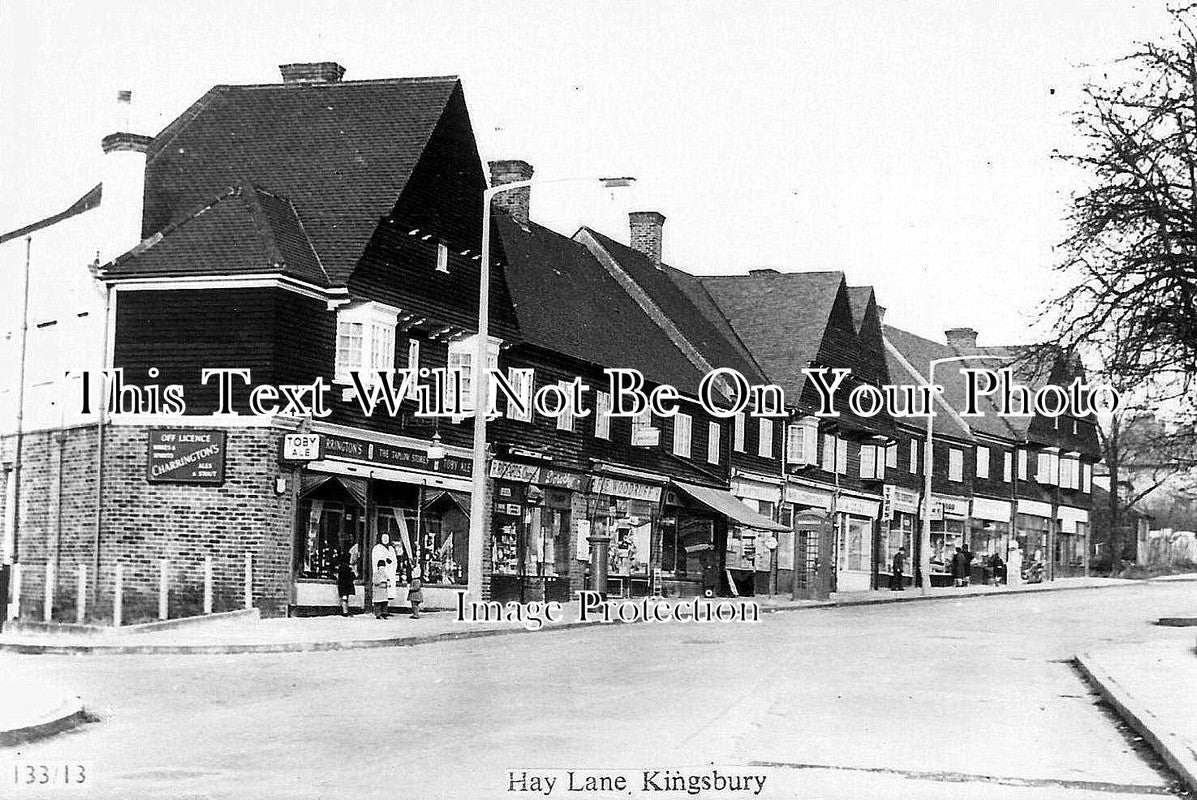 LO 240 - Hay Lane, Kingsbury, Middlesex, London c1920
