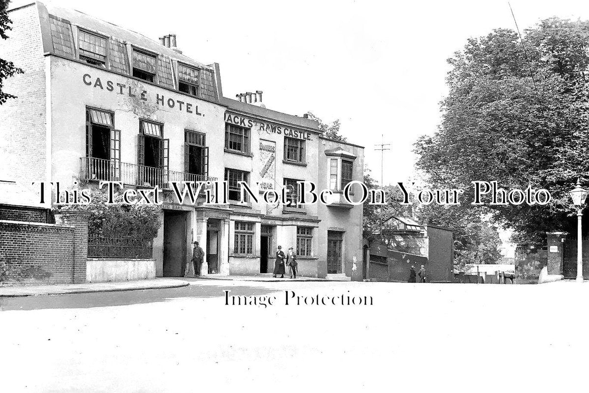 LO 2472 - Jack Straws Castle, Hampstead, London