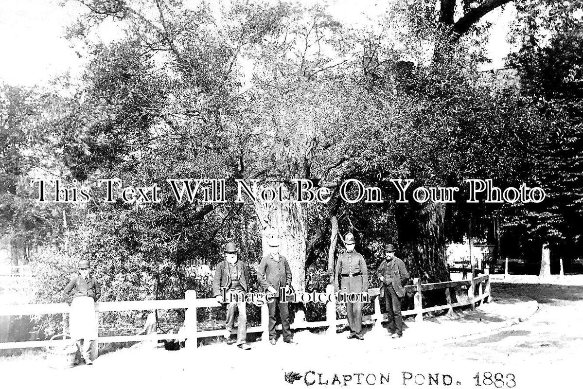 LO 2479 - Clapton Pond, London 1883