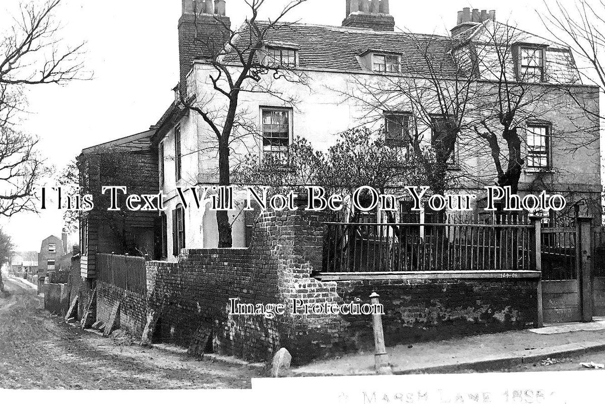 LO 2492 - Marsh Lane, Clapton, London 1885