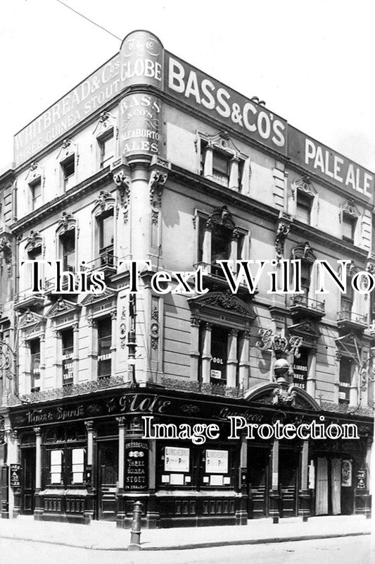 LO 2541 - The Globe Pub, Hatton Garden, London c1911