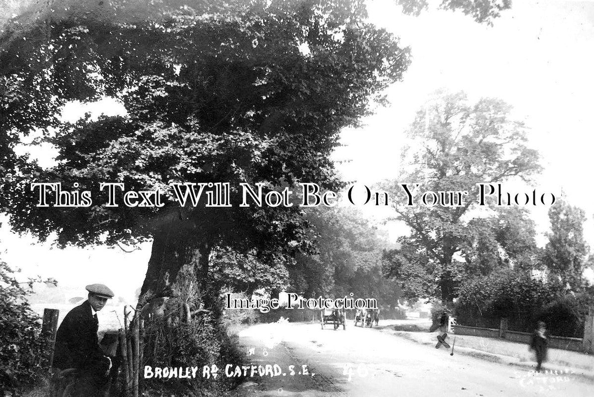 LO 2558 - Bromley Road, Catford, London c1913