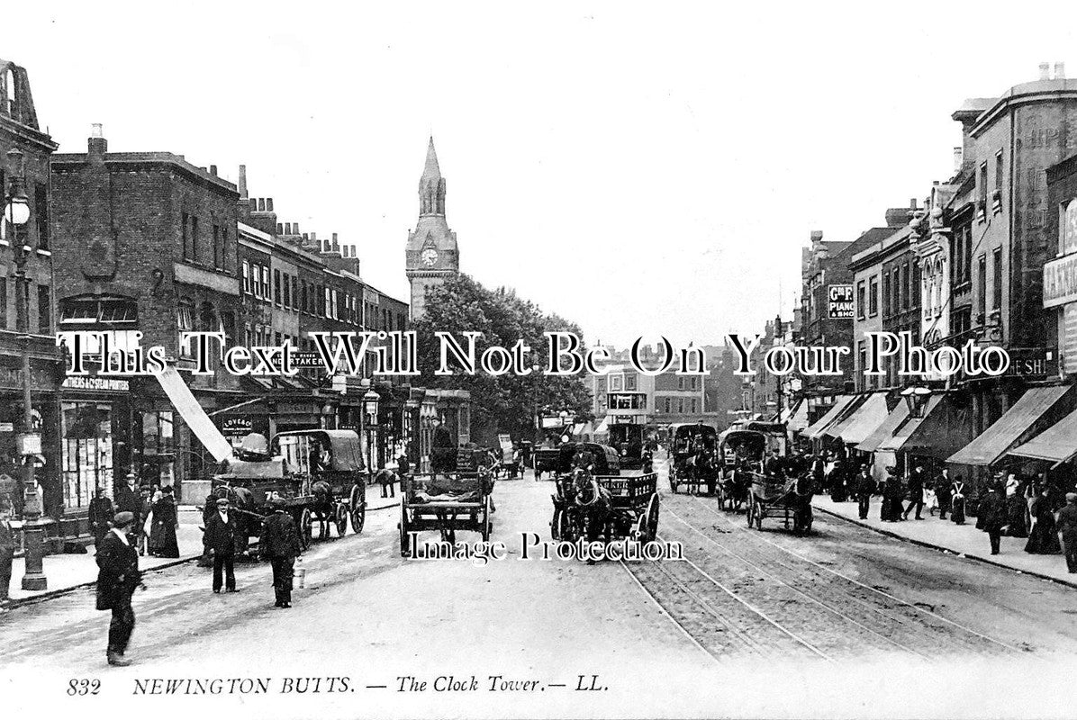 LO 2599 - The Clock Tower, Newington Butts, London