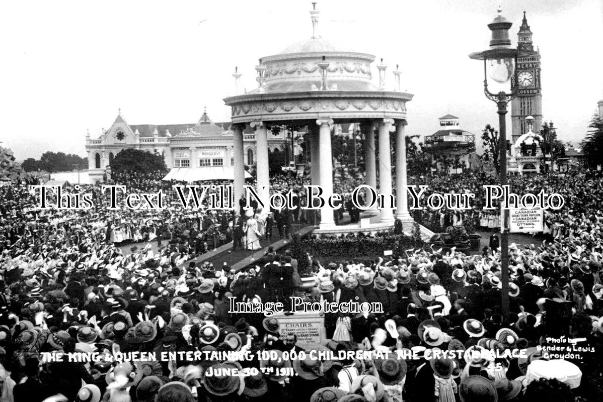 LO 2640 - King & Queen Festival, Crystal Palace, London 1911
